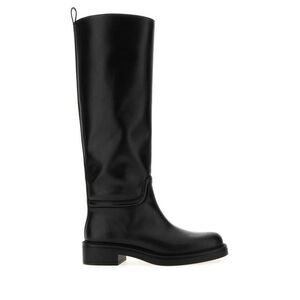 STUART WEITZMAN Women's Leather Knee-High Boots Women BLACK